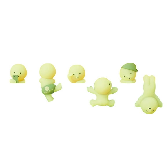 Sonny Angel Smiski Hippers Decorative Mini Figures Random Blind Box Glow In The Dark Series(1Pc Random Figure)