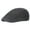 Black, variant on Men Women Stylish Denim Newsboy Beret Hat Cabbie Ivy Hats Driving Golf Adjustable Cap