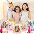 thumbnail image 6 of Clear Plastic Gift Bags with Handles, Reusable Party Favor Bags with Ribbon Transparent Gift Wrap Bags Bulk for Weddings Birthdays, 6 of 10
