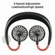 thumbnail image 3 of Portable Neck Fan Hanging Mini Air Cooler Fan Lazy Neckband Usb Rechargeable, 3 of 5