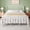 White, variant on Einfach Full Size Metal Bed Frame with Victorian Vintage Headboard, 12.4" Under-bed Storage Space, Black