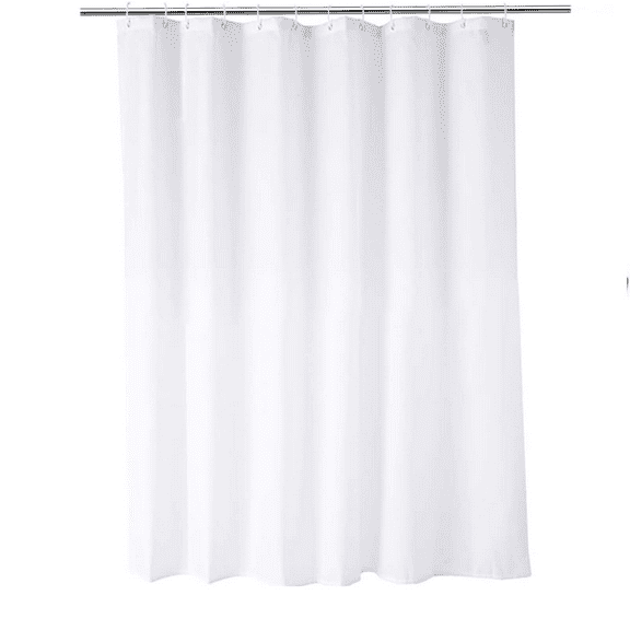 Winty Shower Curtain,Bathroom Curtain,Shower Curtain Liner Fabric 72X72 Inch Light Weight Washable White Polyester Long Bathroom Cloth Shower Curtains Spa and Hotel Quality