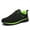 BlackGreen, variant on REUR RO RO Fashion Sneakers for Men Breathable Mesh Athletic Running Sports Shoes Lightweight Casual Walking Shoes Comfortable Gym Shoes