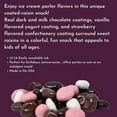 thumbnail image 2 of Neapolitan Chocolate Covered Raisins || 1.5 Lb Tub || Dark, Milk, Vanilla & Strawberry Coated, 2 of 5