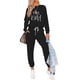 thumbnail image 5 of Conjunto Deportivo PRETTYGARDEN Mujer Camiseta de Manga Larga y Pantalón Jogger Talla S, 5 of 5