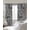Dark Gray Black, variant on Farmhouse Country Blackout Curtains for Bedroom/Living Room, Thermal Insulated Kitchen Curtains, Retro French Garden Horse Swan Grommet Darkening Window Treatment Drapes 52"x72"x2