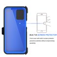 thumbnail image 6 of for Motorola Moto G 5G 2023 Case, Heavy Duty Rugged Defender Case with [Belt Clip Holster] [Built in Screen Protecotr], Shockproof Full Body Protection Kickstand Cover for Moto G 5G (2023) Blue, 6 of 8