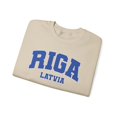 thumbnail image 3 of Riga Latvia Sweatshirt Gifts Crew Neck Shirt Long Sleeve Unisex, 3 of 7