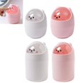 thumbnail image 1 of Cute Desktop Trash Can,Creative Small Garbage Can with Flip Lid,Cute Mini Desk Waste Bin,Portable Tabletop Dustbin,Cartoon Animal Rubbish Storage for Office Kitchen Bedroom Desk Car, 1 of 7