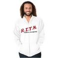 thumbnail image 5 of Raised in 90s Throwback Nostalgia Zip Up Hoodie Men's Women's Brisco Brands X, 5 of 6