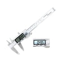thumbnail image 1 of Scienceny Calibrador Vernier, regla micrométrica LCD de 0,1mm, medidor de mano reiniciable para carpintería con portátil con llave inglesa Medidores de medidas dimensionales con tornillo Scienceny TO000936-02B, 1 of 6