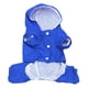 thumbnail image 4 of Capa Impermeable del Perro Yinane Chaqueta Con Capucha Del Perro Mediano Pequeño Reflexivo XXL Azul XXL, 4 of 5