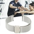 thumbnail image 3 of Strap 22mm Stainless Steel Watch Bands Mesh Woven Watch Straps Quick Release Watch Wristband With Universal Buckle For  GTR 3, 3 of 8