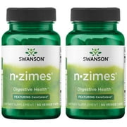 Swanson N-Zimes - Featuring Cerecalase 90 Veg Caps 2 Pack