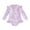 Pink, variant on Elippeo Baby Girl Swimsuits Summer Ruffle Floral Print Long Sleeves Zipper Jumpsuit Beachwear for Toddler Bathing Suits