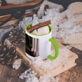 thumbnail image 5 of 3dRose, Louisiana, St. James Parish, Oak Alley Plantation - US19 BJA0015 - Jaynes Gallery, 11oz Two-Tone Green Mug, 5 of 7