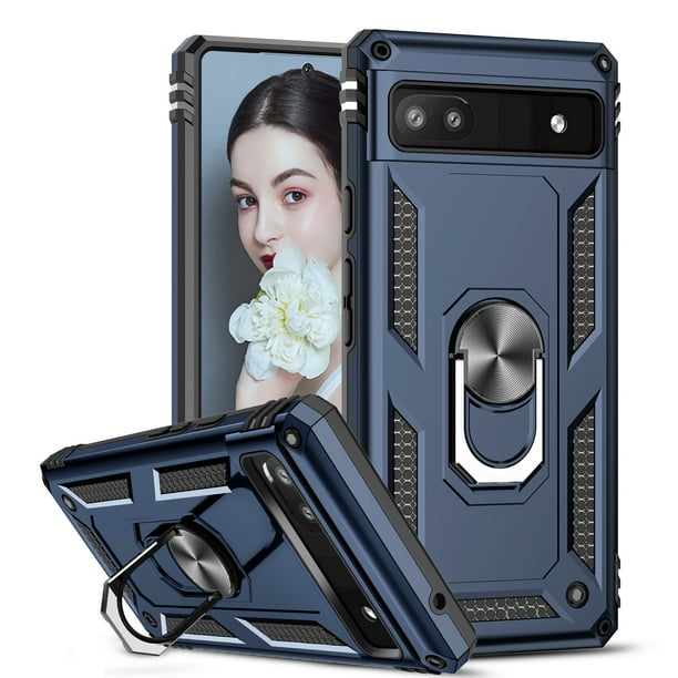 LeYi Pixel 6A Case with Kickstand, Heavy Duty Google Pixel 6A Case (NOT