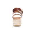 thumbnail image 2 of CHINESE LAUNDRY Womens Brown Lizard Strappy Zinger Square Toe Wedge Buckle Espadrille Shoes 7.5 M, 2 of 4