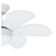 thumbnail image 2 of Ventilador de Techo Hunter Sprint Blanco con luz 30 Pulgadas, 2 of 5