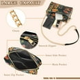 thumbnail image 3 of FORMRS Women Crossbody Purse with Chain Strap Vegan Leather Shoulder Handbag, Forest Mushroom, 3 of 7