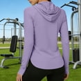 thumbnail image 4 of Shihyeh Women's UPF 50+ Lightweight Athletic Jacket Sun Protection Full Zip Long Sleeve Shirts Hiking Outdoor Pockets, 4 of 9
