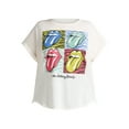 thumbnail image 4 of Terra & Sky Women's Plus Size Rolling Stones Band Graphic Tee, Sizes 0X-5X, 4 of 5