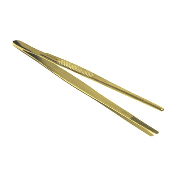 10pcs Thumb Dressing Forceps 5.5″ Size Serrated Stainless