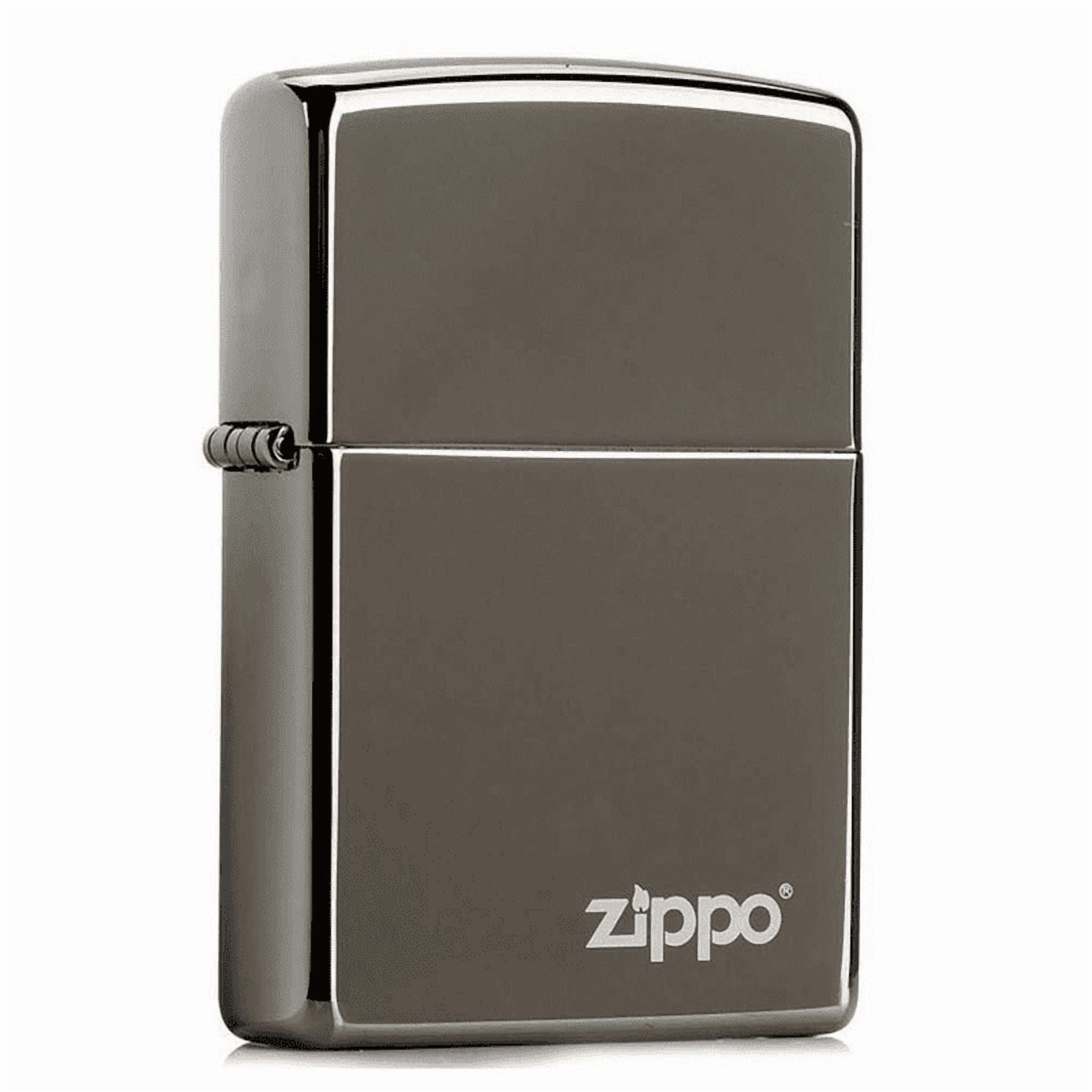 Zippo Logo Sapphire Pocket Lighter