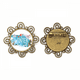 thumbnail image 1 of Luz de invierno temporada ilustración Broche de flores, regalo de joyería para mujeres y niñas Unbranded M, 1 of 3