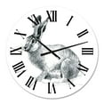 thumbnail image 2 of Designart 1 in Quartz Farmhouse Wall Clock, 2 of 5