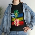 thumbnail image 3 of It's Summer time Flowers Pineapple T-Shirt, 3 of 3