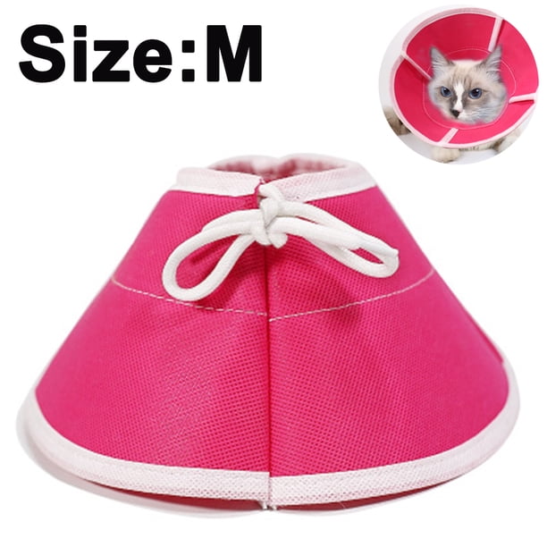 Cono para perro Cono ajustable para mascotas Collar de recuperación para mascotas Cómodo collar de cono para mascotas Collar protector para después de la cirugía Anti-mordida Lick Herida Curación Seguridad Práctico para perros y gatos MFZFUKR 220400-3