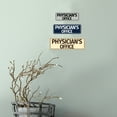 thumbnail image 5 of Standard Physician Office Sign (Blue) - Medium, 5 of 5