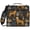 Cheetahs and Jungle Foliage Pattern, variant on Zipper Binder with Shoulder Strap 2 inch 3 Ring Waterproof File Folder Organizer Bag 500 Sheet Pink and Blue Butterflies
