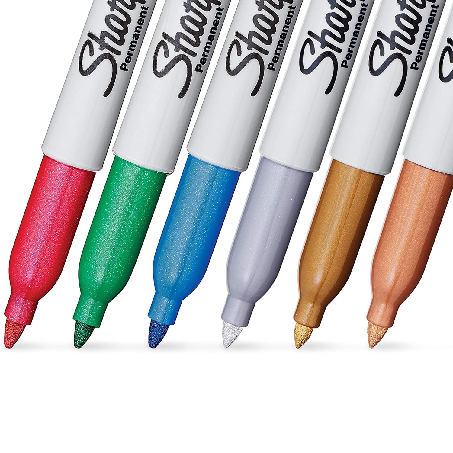 Sharpie Gold Fine Point Metallic Permanent Marker, 12 Pack