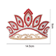 thumbnail image 2 of Magic Eye Series Tiaras y coronas Boda nupcial Reina Cumpleaños Princesa Prom Universo Coronas brillantes MFZFUKR CPB-DE-LYY1074-4, 2 of 5
