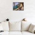 thumbnail image 4 of Mediterráneo DIY 5D diamante pintura bordado DIY pintura por número Kit decoración de la pared del hogar 30x25 cm Zulema Pintura del diamante 5D bricolaje, 4 of 8