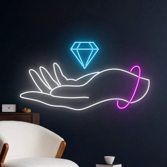 Handmadetneonsign Jewelry Store Neon Sign, Jewelry Neon Light, Jewelry Led Sign, Jewelry Led Light