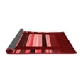 thumbnail image 2 of Ahgly Company Indoor Square Abstract Red Contemporary Area Rugs, 6' Square, 2 of 4