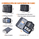 thumbnail image 3 of Mochila Para Portátil De Gran Capacidad 50l Negro Con Bolsillos Para Zapatos, 3 of 5