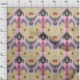 thumbnail image 2 of oneOone Georgette Viscose Fabric Swirl & Paisley Ikat Print Fabric By Yard 42 Inch Wide, 2 of 4
