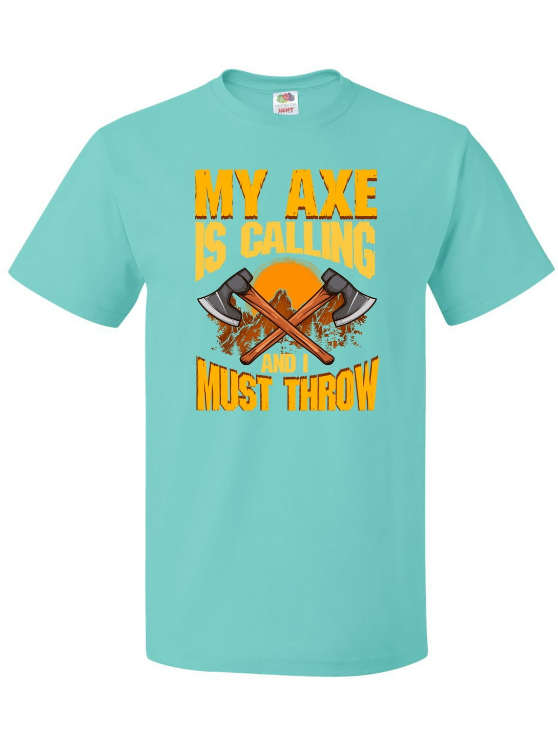 Inktastic Axe Throwing Funny Gift TShirt