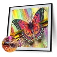 thumbnail image 2 of Cuadros Decorativos 5D Kit Rhinestone Imágenes DIY Mariposa Taladro Redondo Completo Pintura Diamante Sywqhk Nuevos Originales, 2 of 9