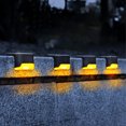 thumbnail image 1 of 4pcs LED Solar Lights Deck Lights,Waterproof Automatic Decorative Outdoor Solar Wall Lights Step Lights for Deck, Patio, Stairs, Yard, Path and Driveway, 1 of 8