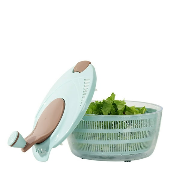 Salad Spinner Vegetable Dryer Salad Spinner Lettuce Dryer Multi-Functional Kitchen Tool For Fruits Washing