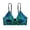 Green, variant on Elegant Beach-Ready Bra for Women with Sequin and Removable Pads Lightweight Swim Top for Sun-Kissed Moments Pink S