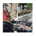 thumbnail image 4 of 4 Step Marine Boat Folding Ladder Thickened 316 Stainless Steel Telescoping Ladder Swim Platform Boat Accessories Yacht Ladder, 4 of 8
