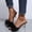 Black, variant on Women's Fluffy Feather Trim Stiletto Slides, Open Toe Satin Heeled Mules, Trendy Summer Footwear for Vacation, Night Out Pink 41