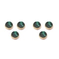 thumbnail image 2 of Yuarrent Botones de saxofón de 3 piezas, trompeta decorativa, accesorios de piedra de concha profesional, pieza de reparación, teclas de buen toque Oro 2piezas Yuarrent CBP499240, 2 of 6