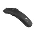 thumbnail image 1 of Guardabarros para motocicleta, fácil instalación, piezas de reparación, hierro negro, piezas de modificación, protector contra salpicaduras para CG125 Negro mate, 1 of 8